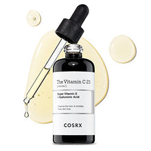 Load image into Gallery viewer, COSRX Vitamin C 23% Serum with Vitamin E & Hyaluronic Acid, Brightening & Hydrating Facial Serum for Dark Spots, Fine Lines, Uneven Skin tone, Pure Vitamin C Serum (Ascorbic acid), 0.67 fl.oz / 20 ml, Animal Testing-Free, Artificial Fragrance-Free, Parabe