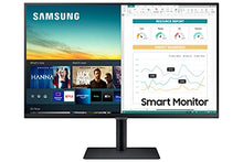 Load image into Gallery viewer, SAMSUNG M5 Series 32-Inch FHD 1080p Smart Monitor & Streaming TV (Tuner-Free), Netflix, HBO, Prime Video, & More, Apple Airplay, Bluetooth, Height Adjustable Stand, Built-in Speakers (LS32AM502HNXZA)