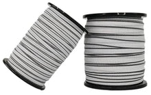 Load image into Gallery viewer, SGT KNOTS High Visibility Electric Fence Poly Tape - Long Lasting 5 Stainless Steel Conductors (1/2" x 656ft, 1 Spool - White)