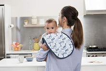 Load image into Gallery viewer, Aden + Anais Classic Burpy Bib, 100% Cotton Muslin, Soft Absorbent 4 Layers, Multi-Use Burp Cloth and Bib, 22.5” X 11”, Waverly, 2 - Pack