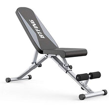 Load image into Gallery viewer, BTFING Weight Bench, Adjustable Strength Training Bench for Full Body Workout with Fast Folding
