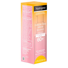 Load image into Gallery viewer, Neutrogena Invisible Daily Defense Face Serum with Broad Spectrum SPF 60+ to Help Even Skin Tone, Oil-Free, Non-Greasy, Antioxidant Complex for Environmental Aggressors, 1.7 fl. oz