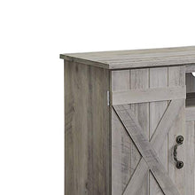 Load image into Gallery viewer, BELLEZE 47" TV Stand Entertainment Center for TV's Up to 50" W/Infrared Electric Fireplace, Grey Wash