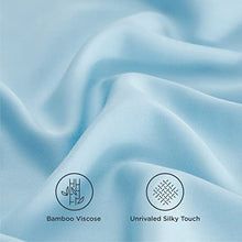 Load image into Gallery viewer, Bedsure Bamboo King Size Pillow Cases 2 Pack - White Cooling Pillowcases Set of 2 with Envelope Closure, Cool and Breathable Pillow Case, 20x40 inches
