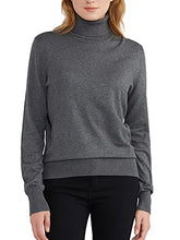 Load image into Gallery viewer, Womens Long Sleeve Turtleneck Sweater Lightweight Knit Pullover Jumper Tops for Fall Winter Grey
