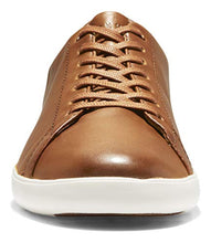 Load image into Gallery viewer, Cole Haan Men's Grand Crosscourt II Sneakers, Tan Leather Burnsh, 9