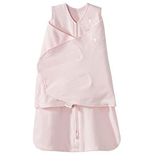 Load image into Gallery viewer, HALO 100% Cotton Sleepsack Swaddle, 3-Way Adjustable Wearable Blanket, TOG 1.5, Soft Pink, Newborn, 0-3 Months