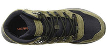 Load image into Gallery viewer, Merrell Men's J84961 Ontario 85 Mid Waterproof Hiking Shoe, Olive - 10.5 M