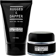 Load image into Gallery viewer, RUGGED & DAPPER Men's Face and Eye Hydrating Bundle