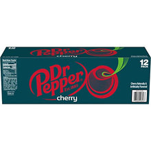 Load image into Gallery viewer, Dr Pepper Cherry, 12 Fluid Ounce Can, 12 Count