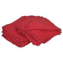 Load image into Gallery viewer, Shop Towels Red-Commercial/Industrial B Grade MHF brand - 1000 piece box - NEW 100% Cotton