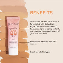 Load image into Gallery viewer, purlisse Ageless Glow Serum BB Cream SPF 40 : Clean & Cruelty-Free, Full & Flawless Coverage, Hydrates with Collagen | Light Medium 1.4oz