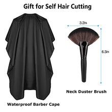 Load image into Gallery viewer, 3 Way Mirror for Self Hair Cutting 360° Mirror with LED Lights, Trifold Self Haircut Mirror Rechargeable with Height Adjustable