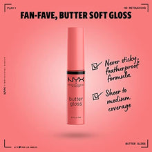 Load image into Gallery viewer, NYX PROFESSIONAL MAKEUP Butter Gloss, Non-Sticky Lip Gloss - Creme Brulee (Natural)
