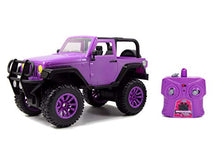 Load image into Gallery viewer, Jada Toys GIRLMAZING Big Foot Jeep R/C Vehicle (1:16 Scale), Purple