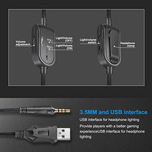 Load image into Gallery viewer, ONIKUMA Gaming Headset - Updated K8 Headset Gaming for PS4 New Xbox One, Stereo Over-Ear Headphones & Noise-canceling Microphone with Mic for PC Computer Mac Laptop Nintendo Switch Games (Red)