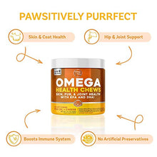 Load image into Gallery viewer, Ready Pet Go! Omega 3 & Allergy Chews for Dogs | Probiotics & Allergy Immune Supplements for Itch & Allergy Relief | Fish Oil for Dog Shedding, Skin Allergy, Itch Relief | 90 Chews Each