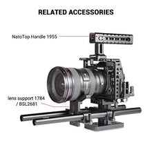 Load image into Gallery viewer, SmallRig 2pcs 15mm Black Aluminum Alloy Rod(M12-30cm) + Rod Cap (2 pcs)