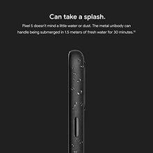 Load image into Gallery viewer, Google Pixel 5 - 5G Android Phone - Water Resistant - Unlocked Smartphone with Night Sight and Ultrawide Lens - Just Black