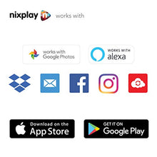 Load image into Gallery viewer, Nixplay Iris 8 Inch WiFi Digital Picture Frame Peach Copper - Share Moments Instantly via App or E-Mail