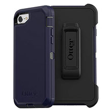 Load image into Gallery viewer, OTTERBOX DEFENDER SERIES Case for iPhone SE (2nd Gen - 2020) & iPhone 8/7 (NOT PLUS) - Retail Packaging - STORMY PEAKS (AGAVE GREEN/MARITIME BLUE)