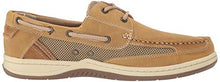 Load image into Gallery viewer, Margaritaville Men's Anchor Lace Boat Shoe, Light Tan, 10W Wide US
