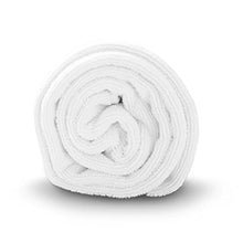 Load image into Gallery viewer, Luxe Beauty Essentials Microfiber Hair Towel for Drying Curly, Long & Thick Hair (24 x 42, White) …