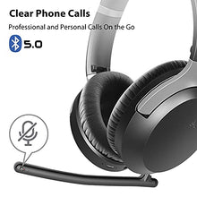 Load image into Gallery viewer, Avantree Aria Pro aptX-HD Bluetooth 5.0 Active Noise Cancelling Headphones with Boom Microphone for Music & Calls, SSD Option, Low Latency Over Ear Wireless & Wired Headset for Phone Computer Laptop