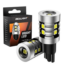 Load image into Gallery viewer, LED Reverse Lights, SEALIGHT 921 912 LED Bulbs 1000LM Super Bright Xenon White Light T15 906 902 Backup Lights, Reverse Lights, Back up For Trunk etc