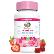 Load image into Gallery viewer, Vitamins for Women with Organic Ingredients | Vegan Womens Vitamins | Immune Support Daily Women's Multivitamin | Hair, Skin and Nail Gummy Vitamins for Women | 0g Sugar Per Serving | 60 Count