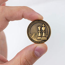 Load image into Gallery viewer, Christian Sports Coin for Young Athletes, Pack of 12, Bulk Gift for Football Team, I Can Do All Things Through Christ Who Gives Me Strength, Antique Gold Plated Challenge Coin, Philippians 4:13