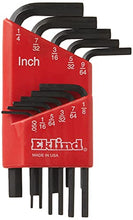 Load image into Gallery viewer, EKLIND 10111 Hex-L Key allen wrench - 11pc set SAE Inch Sizes .050-1/4 Short series