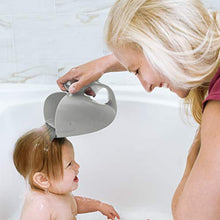 Load image into Gallery viewer, Skip Hop Baby Bath Rinse Cup, Moby Tear-free Waterfall Rinser, Grey