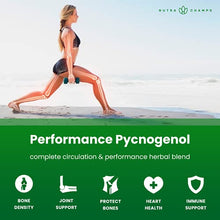 Load image into Gallery viewer, Pycnogenol Pine Bark - Premium Supplement with 200mg Herbal Complex for Circulation, Blood Flow & Nitric Oxide Production - Superior Absorption & Results with Black Pepper Extract