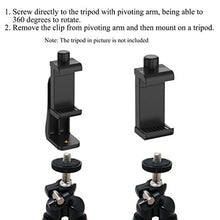 Load image into Gallery viewer, Ailun Tripod Phone Mount Holder Head Standard Screw Adapter Rotatable Digtal Camera Bracket Selfie Lens Monopod Adjustable Ring Light for Camcorder iPhone X XR Xs Max Galaxy s20, s20+ S20Ultra