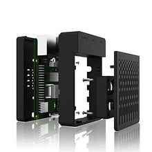 Load image into Gallery viewer, Raspberry Pi 4 Case, iUniker Raspberry Pi 4 Fan ABS Case with Cooling Fan, Raspberry Pi 4 Heatsink, Simple Removable Top Cover for Pi 4 Model B/ 4B