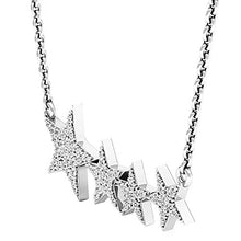 Load image into Gallery viewer, Dazzlingrock Collection 0.35 Carat (ctw) 10K Round Diamond Ladies Shooting Star Pendant (Silver Chain Included) 1/3 CT, White Gold