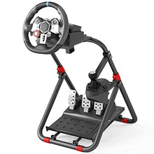 Load image into Gallery viewer, DIWANGUS Racing Steering Wheel Stand Collapsible Tilt-Adjustable Racing Stand for Logitech G920 G29 G923 Supporting Thrustmaster T300 T150 TX T248 458 Xbox PS4 PS5 PC