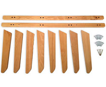 Load image into Gallery viewer, StoreYourBoard Timber Surfboard Wall Rack, Holds 4 Surfboards, Wood Home Storage Mount System, Natural