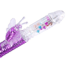 Load image into Gallery viewer, Telescopic Waterproof USB Cable Rechargeable Handheld Massager V4678 Bead Dual Motor Silent Rotating Easy to Carry Vi