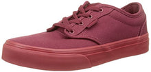 Load image into Gallery viewer, Vans Atwood Check Liner Burgundy Kids Shoes VN0003Z9IB3 (13.5, Numeric_13_Point_5)
