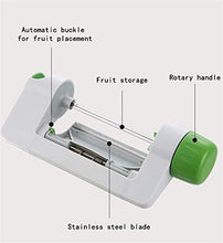 Load image into Gallery viewer, XY100T Veggie Sheet Slicer Zucchini Spiraler Vegetable Spiralizer Veggie Apple Sheetcutter Peeler Sheet Scucumber Slicer Tool And Corer Spiralizer