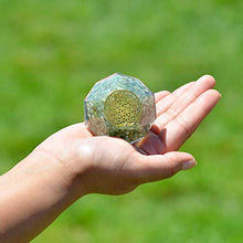 Load image into Gallery viewer, Orgonite Crystal – Chakra Healing Energy Generator Emf Protection – Green Aventurine Orgonite Dodecahedron Crystal for – Healing Heart Infant Physical Growth Meditation Tool