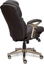 Load image into Gallery viewer, Serta Ergonomic Executive Office Chair Motion Technology Adjustable Mid Back Design with Lumbar Support, Dark Gray Fabric