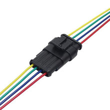 Load image into Gallery viewer, OSOF 30Pcs/Pack (2 + 3 + 4 Pin Way) 16AWG Car Male & Female Waterproof Electrical Connectors Plug Socket Kit With 10cm Wire 1.5mm Series Terminal Connector