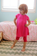 Load image into Gallery viewer, City Threads Little Girls' Cotton Short Sleeve Cover Up Dress for Sensitive Skin SPD Sensory Friendly, Yellow, 2T