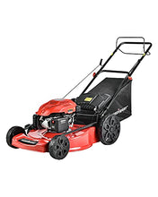Load image into Gallery viewer, PowerSmart Lawn Mower, 22-inch & 200CC, Gas Powered Self-Propelled Lawn Mower with 4-Stroke Engine, 3-in-1 Gas Mower in Color Red/Black, 5 Adjustable Heights (1.18''-3.02'' ), DB9422SR