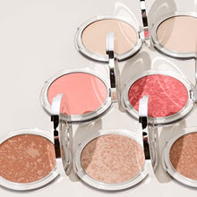 Load image into Gallery viewer, PÜR Blushing Act Skin Perfecting Powder in Berry Beautiful, Satin Matte Finish, Buildable Coverage, Cruelty Free, 0.28 Oz