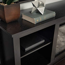Load image into Gallery viewer, Walker Edison Wood 58" Fireplace Console | Flat-panel TV's up to 64" | 4 Storage Shelves | Black