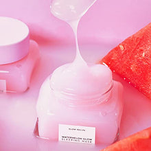 Load image into Gallery viewer, Glow Recipe Mini Watermelon Sleeping Mask - Hydrating, Pore Refining Overnight Face Mask with AHAs, Hyaluronic Acid + Pumpkin Seed Extract - Anti-Aging Gel Mask for Soft, Glowing Skin (30ml / 1oz)